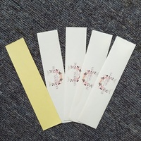 Étiquettes volantes de cheveux naturels à personnaliser, lot de pièces en papier adhésif, couleur personnalisée, étanche