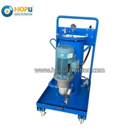 Chariot de filtration d'huile hydraulique et diesel portable HOPU CE ISO, chariot mobile de filtration d'huile pour l'exploitation minière du pétrole et du gaz, centrale électrique