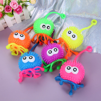 Jouet pour enfants, Capsule décorative, boule bouffante, éclairant, Animal, Tpr, jeu extensible et clignotant, nouveauté