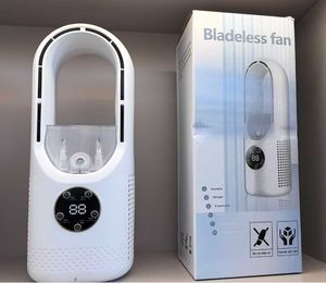 Ventilateur Climatiseur Portable Domestique USB Sans Pales 6 Vitesses Silencieux avec Minuterie et Humidificateur - Product Image 1