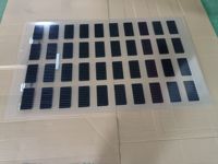 Panneau solaire transparent BIPV 150W, module 18V, prix direct usine pour application en serre