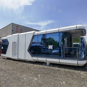 Hôtel mobile moderne en conteneur avec isolation phonique pour le camping et le tourisme en plein air - Product Image 2