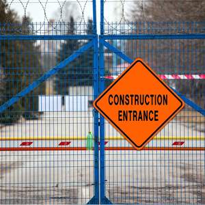 Cartello Stradale Arancione Riflettente per Lavori di Costruzione e Svolta a Sinistra, Standard <span class=keywords><strong>USA</strong></span> - Product Image 4
