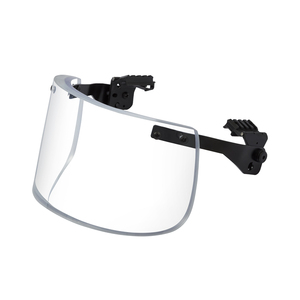 Visiera trasparente in vetro di protezione trasparente per visiera integrale di sicurezza per attrezzature di difesa personale casco tattico - Product Image 1