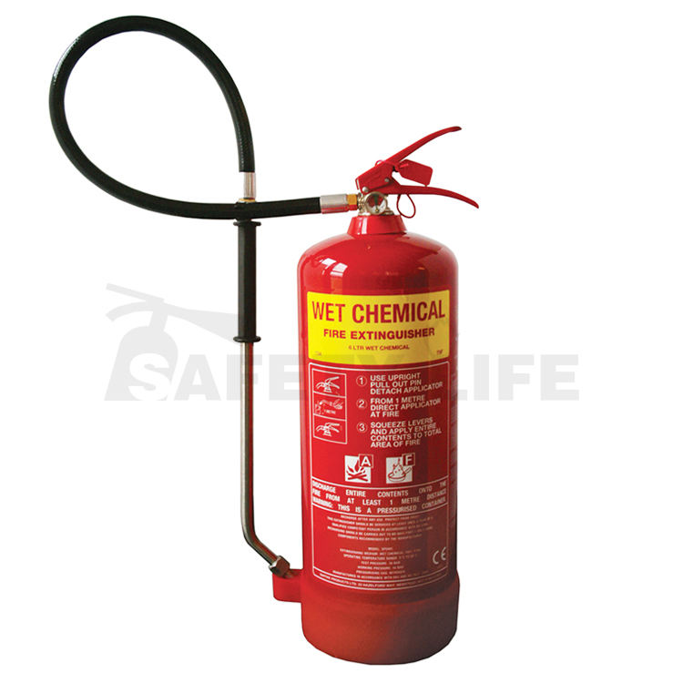 Portable Wet Chemical Fire Extinguisher Class K &amp; F, High Efficiency ...