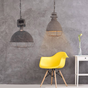 Luminária Pendente Industrial Vintage para Restaurante e Café, Lâmpada Suspensa com Abajur de <span class=keywords><strong>Metal</strong></span> Antigo para Bar, Base E27 - Product Image 3