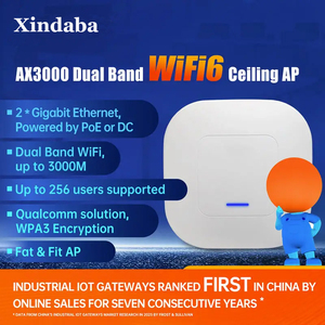 Xindaba Enterprise WiFi6 <span class=keywords><strong>Point</strong></span> d'accès sans fil monté au plafond pour la couverture intérieure Support routeur répéteur sans fil - Product Image 2