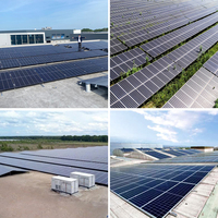 Centrale solaire complète 50 kW 100 kW 200 kW 300 kW 500 kW, système de stockage solaire à batterie lithium haute tension (BESS/ESS) en conteneur 1 MW 2 MW