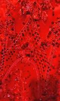 Nouvelle Arrivée 2025 Robe de Mariée Sirène Rouge Africaine Épaules Dénudées Gothique Organza à Volants avec Traîne Étagée pour Mariées Princesses