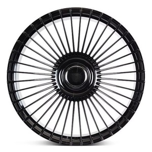 Rueda Forjada Negra Brillante de Varias Radios, Llanta de Coche Personalizada de Lujo de 1 Pieza, 18 19 20 21 22 Pulgadas para Mercedes <span class=keywords><strong>Ferrari</strong></span> SF90 - Product Image 4