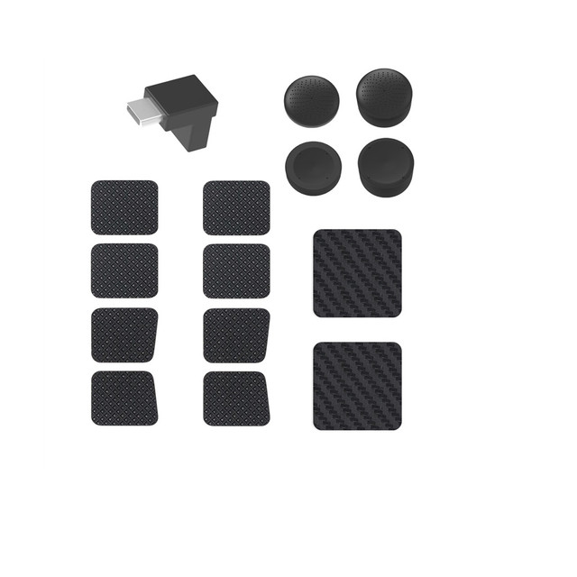 Accessories Bundle for Steam Deck ( Thumb Grip, Touchpad Protector, Trigger Sticker, Type-c Extension)