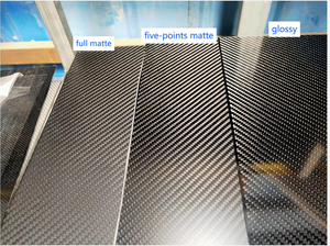 גיליון סיבי פחמן <span class=keywords><strong>cnc</strong></span> מותאם אישית גיליון ולוחיות קל 3k tיהיה לארוג עבור fpv גוף תומך - Product Image 3