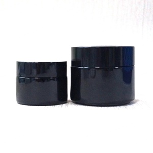 Luxury 1oz 2oz 30g 50g 100g Custom Cosmetics Face Cream Lotion Eye Cream <b>Containers</b> Empty White Matte Glass Cosmetic Aluminum - Product Image 3