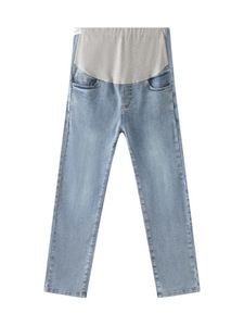 <span class=keywords><strong>Jean</strong></span> Tendance Droit Taille Haute Grande Taille <span class=keywords><strong>pour</strong></span> <span class=keywords><strong>Femme</strong></span> <span class=keywords><strong>Enceinte</strong></span> - Product Image 6