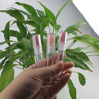 Nouveaux tubes de gloss à lèvres liquides transparents roses personnalisés vides 2024 – Fabricant d'emballages