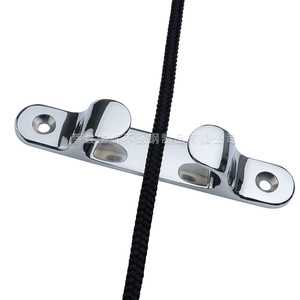 Stainless Steel Marine Straight Guide 4 Inch Fairlead Mirror Polished <b>Yacht</b> Hardware Accessory - Product Image 3