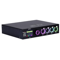 Expander réseau intelligent Artnet DMX 4 voies pour système d'éclairage de scène, contrôleur Artnet DMX 4 ports, prise en charge RDM SACN Art-Net