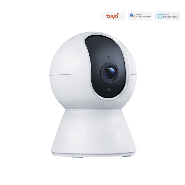 YDD Alexa Google Home Tuya Smart Life App WiFi PTZ Camera 355 Degree Wide Angle 1080P HD Wireless Security Camera