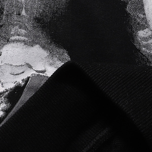 Sweat à capuche 100% coton épais de qualité supérieure avec émotion mixte Monster Looped avec impression Monster pour hommes et femmes - Product Image 6