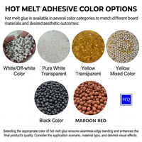 Colle thermofusible réactive PUR pour le placage des bords de meubles, haute résistance, imperméable, résistante à la chaleur, colle d'étanchéité pour panneaux de bois