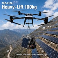 Drone de transport industriel Beixing ODM à grande capacité de charge, moteur puissant, pour travaux de construction et de construction de lignes électriques, avec garantie de 3 ans