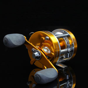 5.<span class=keywords><strong>2</strong></span>:1 bakır + alüminyum alaşım 18 sürükle tuzlu su büyük oyun Trolling jig balıkçılık Reel - Product Image 4