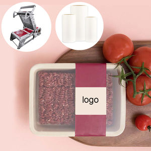Top cachetage sans PFAS recyclable CPET EVOH PLA revêtement alimentaire repas boîte biodégradable canne à sucre Bagasse <span class=keywords><strong>plateau</strong></span> alimentaire - Product Image 1