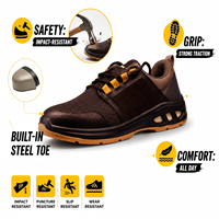 Bottes de sécurité industrielles unisexes AOXIANG ACE S3, légères, respirantes, à embout d'acier, mi-montantes, pour l'usine, hiver et été