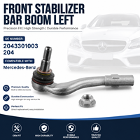 Barra Estabilizadora Delantera Izquierda para Mercedes Benz 204, Conector de Ajuste Perfecto OE 2043301003
