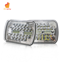 Lampe de travail à LED Phare antibrouillard étanche Projecteurs à LED pour camion SUV ATV 4x4 4WD Jeep 60W Lampe de travail à LED