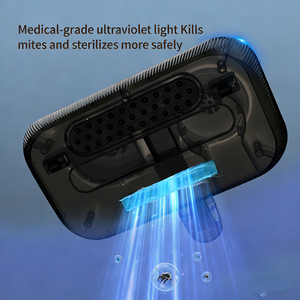 <span class=keywords><strong>Aspiradora</strong></span> de Colchones Inalámbrica de Mano con Luz UV-C y Vibración Ultrasónica de 10 KPa Adecuada para Camas - Product Image 5