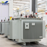 Transformateur immergé dans l'huile 50KVA 100KVA 200KVA 500KVA 1000KVA 2000KVA 11kv 33kv Réduction de tension 400v 240v