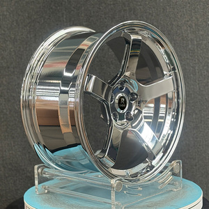 Cerchi in Lega Forgiati RAYS 57CR Cromati Bianchi 16 <span class=keywords><strong>17</strong></span> 18 19 20 21 Pollici 5x112 5x100 per Audi Subaru Mercedes Volkswagen A3 A4 <span class=keywords><strong>Passat</strong></span> - Product Image 4