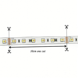 Rubans LED pour la décoration intérieure, Noël, néon RGB, éclairage intelligent en forme de corde, COB, pour armoires, piscines, salons, bars - Product Image 3