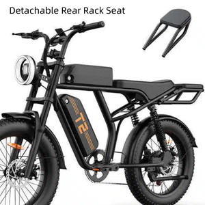 Vélo électrique tout-terrain hybride 500W 48V à pneus larges haute performance pour adultes, pour la conduite sur sentiers et hors route, pneus de 20 pouces - Product Image 3