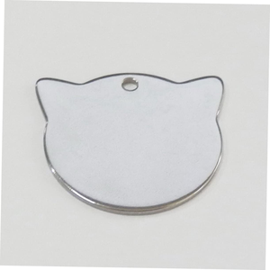Wholesale Dogtag Necklace Bone Rectangle Round Stainless Steel Blank Metal Plated Color Dog <b>Tag</b> for Laser Engraving - Product Image 3