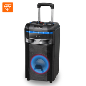 Kim Cương Độc Quyền 10 Inch Loa Trầm Xe Đẩy Loa Karaoke Âm Thanh Hệ Thống Âm Thanh DJ Âm Nhạc Ngoài Trời Loa - Product Image 3