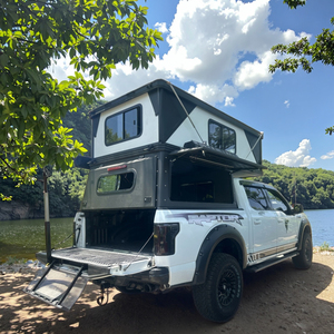 Tente de toit rigide pliable en aluminium imperméable <span class=keywords><strong>pour</strong></span> 2-3 personnes, <span class=keywords><strong>pour</strong></span> camionnette, <span class=keywords><strong>camping</strong></span>-<span class=keywords><strong>car</strong></span> tout-terrain, voiture - Product Image 1