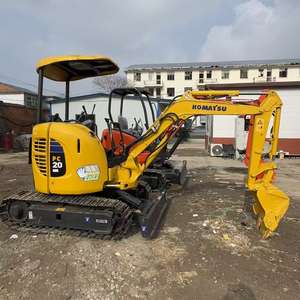 รถขุดขนาดเล็ก Komatsu PC20 - กำลัง 15.8 กิโลวัตต์ ความลึกในการขุด 7.75 ฟุต บำรุงรักษาง่าย เหมาะสำหรับงานรื้อถอนและงานดิน - Product Image 1