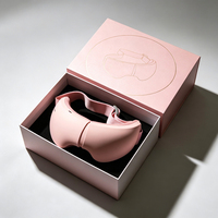 Boîte de présentation coulissante de luxe personnalisée pour machine de massage des yeux, avec insert en EVA moulé pour marque de lunettes
