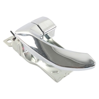 Poignée de porte intérieure arrière gauche 83610-3E010 Plastique argenté + Métal Poignée de porte intérieure arrière gauche pour Kia Sorento (2003-2009)