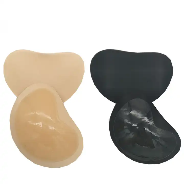 breathable push up sticky bra cups