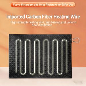 Almohadilla térmica eléctrica para cerdos con fibra de carbono, ideal para lechones en alfombrillas de plástico - Product Image 4