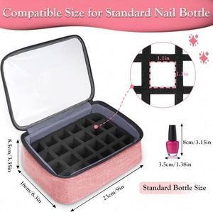 Free Sample <b>Nail</b> <b>Polish</b> <b>Organizer</b> Holds 72 Bottles Large <b>Nail</b> <b>Polish</b> Carrying Case for Manicure Tools, Supplies, <b>Nail</b> Lamp, - Product Image 3