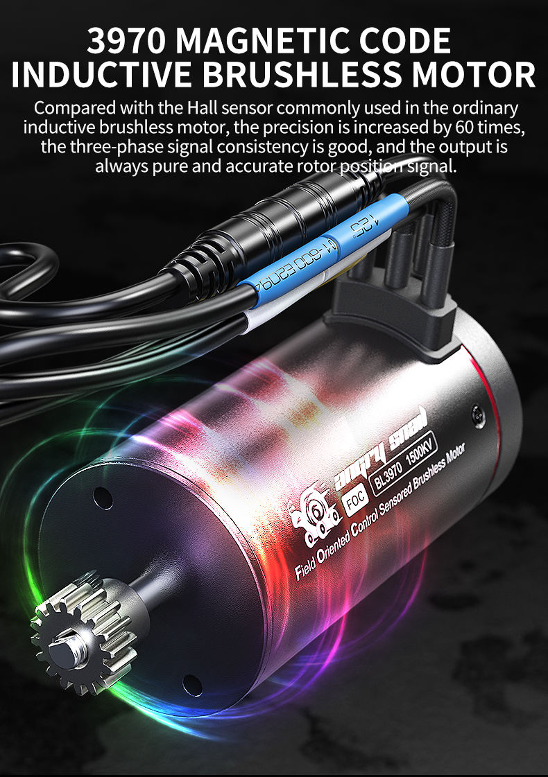 MJX H8H+ RC Car - off Road Truck with 80A ESC & 3970 Motor