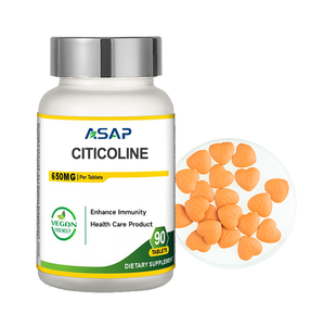 Tabletas de citicolina Cdp Suplementos de colina Vitamina 500 mg Tableta de citicolina de alta pureza para la salud cerebral - Product Image 2