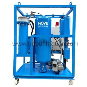 Nouvelle machine de purification d'huile de transformateur triphasé HOPU pour le déshydratage de l'huile de changeur de tension 380V AC 21000W - Product Image 2