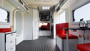Yuejin New Design Family <b>Camping</b> Trailer Wear-resistant RV Motorhome Complete Living System for Outdoor Vacation - Product Image 6