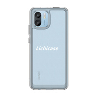 Coque de téléphone à bouton-poussoir Flexible antichoc Lichicase pour Xiaomi Redmi A2 + Protection contre les chutes couverture mobile