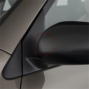 กระจกมองข้างรถยนต์มุมสามเหลี่ยมที่หุ้ม60118-0R020 60117-0R020สีดำสำหรับโตโยต้า RAV4 <span class=keywords><strong>2009</strong></span> 2010 2011 2012 - Product Image 6